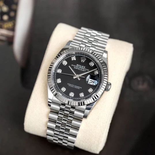 Rolex Oyster Perpetual Datejust 36 126234 Black Diamond Dial