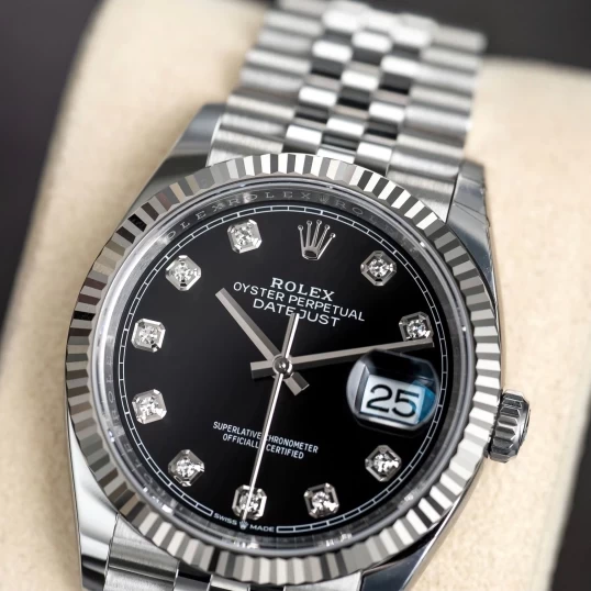Rolex Oyster Perpetual Datejust 36 126234 Black Diamond Dial