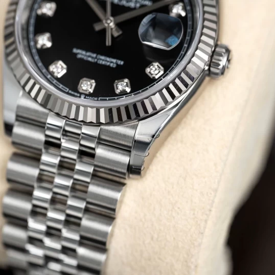 Rolex Oyster Perpetual Datejust 36 126234 Black Diamond Dial