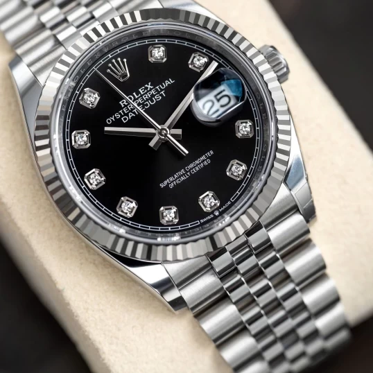 Rolex Oyster Perpetual Datejust 36 126234 Black Diamond Dial