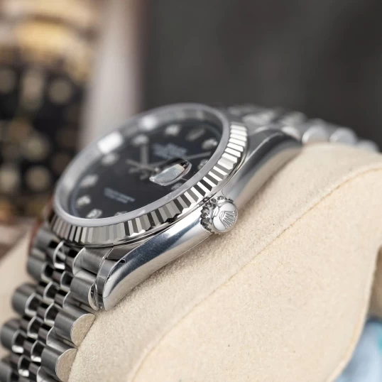 Rolex Oyster Perpetual Datejust 36 126234 Black Diamond Dial