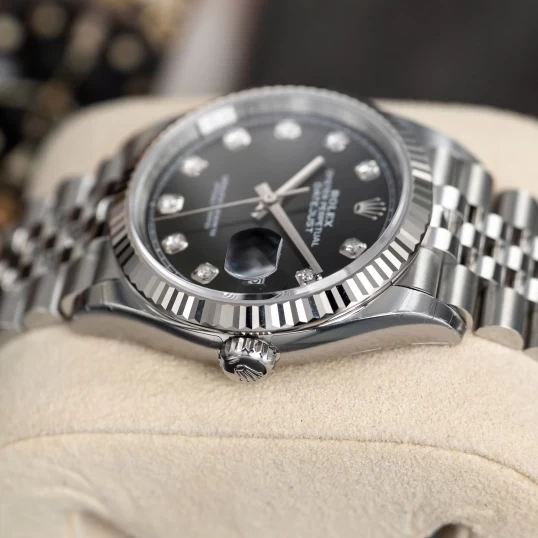 Rolex Oyster Perpetual Datejust 36 126234 Black Diamond Dial