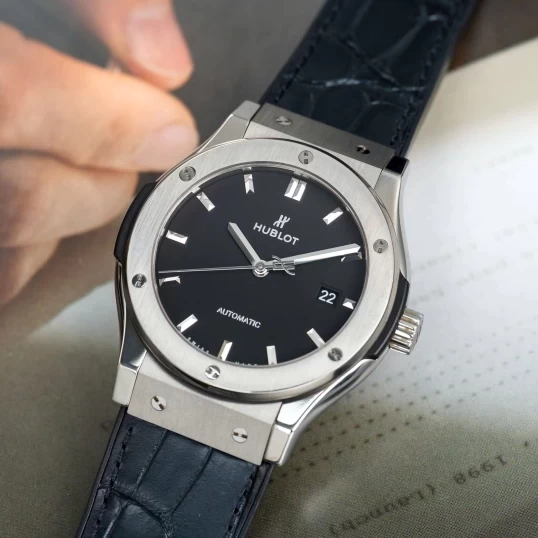 Hublot Classic Fusion Titanium 42mm Ref. 542.NX.1171.LR – Black Dial