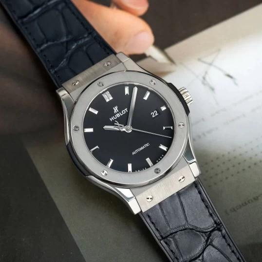Hublot Classic Fusion Titanium 42mm Ref. 542.NX.1171.LR – Black Dial