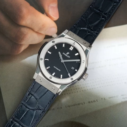 Hublot Classic Fusion Titanium 42mm Ref. 542.NX.1171.LR – Black Dial