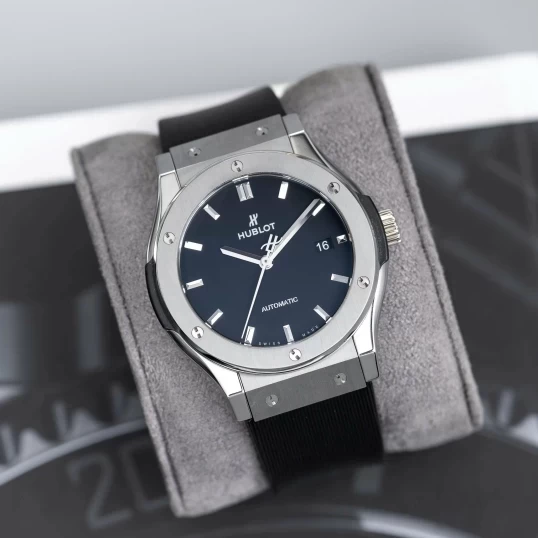 Hublot Classic Fusion Titanium 42mm – Ref. 542.NX.1171.RX – Black Dial