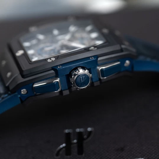 Hublot Spirit of Big Bang Ceramic Blue 42mm Ref. 641.CI.7170.LR – Skeleton Dial