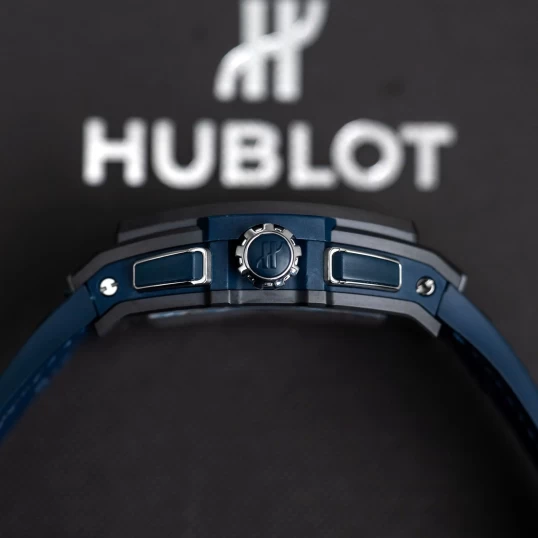 Hublot Spirit of Big Bang Ceramic Blue 42mm Ref. 641.CI.7170.LR – Skeleton Dial