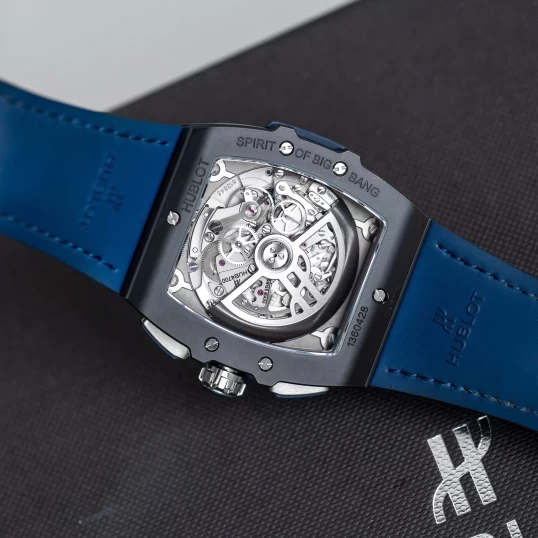 Hublot Spirit of Big Bang Ceramic Blue 42mm Ref. 641.CI.7170.LR – Skeleton Dial