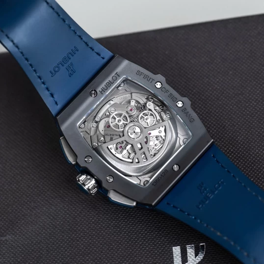 Hublot Spirit of Big Bang Ceramic Blue 42mm Ref. 641.CI.7170.LR – Skeleton Dial