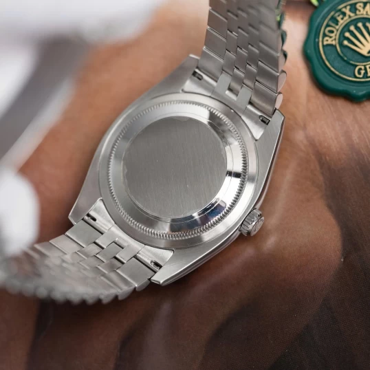 Rolex Oyster Perpetual Datejust 36 Ref. 116234 – Black Sunburst Roman Dial