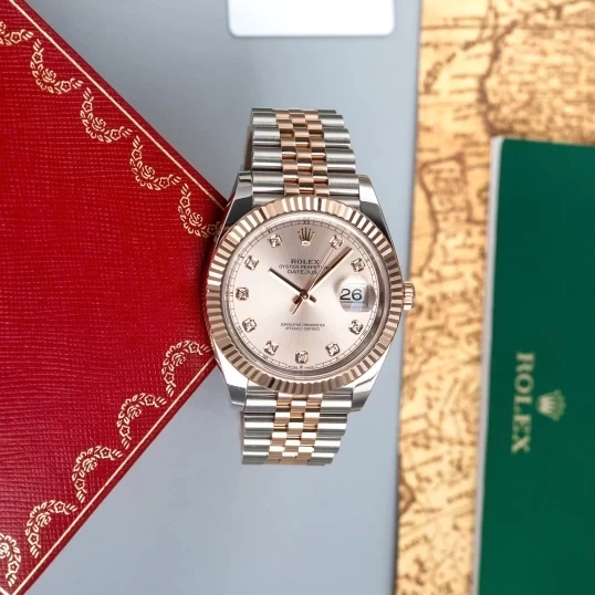 Rolex Oyster Perpetual Datejust 41mm – Ref. 126331 – Sundust Dial