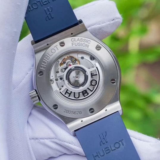 Hublot Classic Fusion Titanium Blue 42mm Ref. 542.NX.7170.RX – Blue Sunray Dial