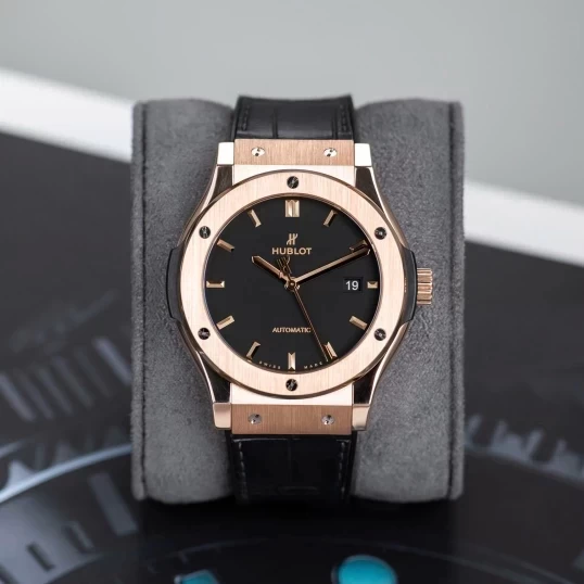 Hublot Classic Fusion 42mm King Gold Ref. 542.OX.1181.LR – Black Dial