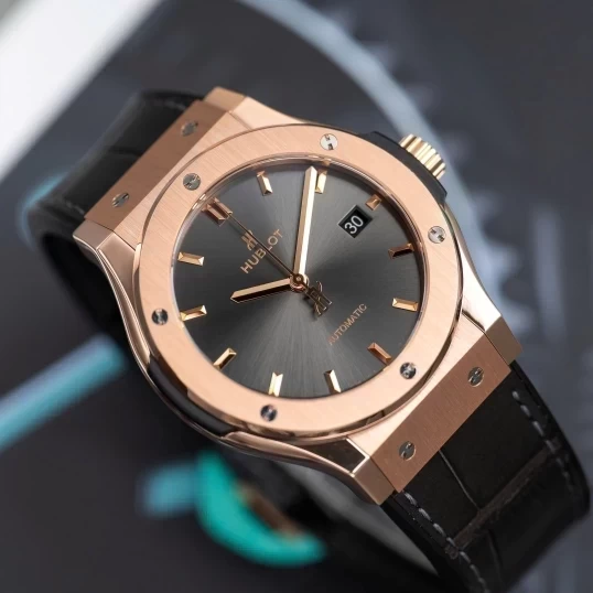 Hublot Classic Fusion King Gold 42mm Ref. 542.OX.7081.LR – Grey Dial