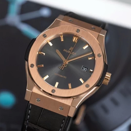 Hublot Classic Fusion King Gold 42mm Ref. 542.OX.7081.LR – Grey Dial