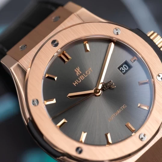 Hublot Classic Fusion King Gold 42mm Ref. 542.OX.7081.LR – Grey Dial