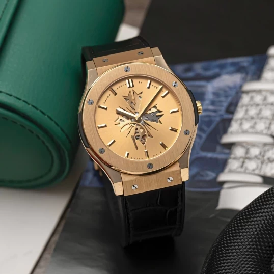 Hublot Classic Fusion Shawn Carter 45mm Ref. 515.VX.4001.LR.SHC13 - Skeleton Gold Dial