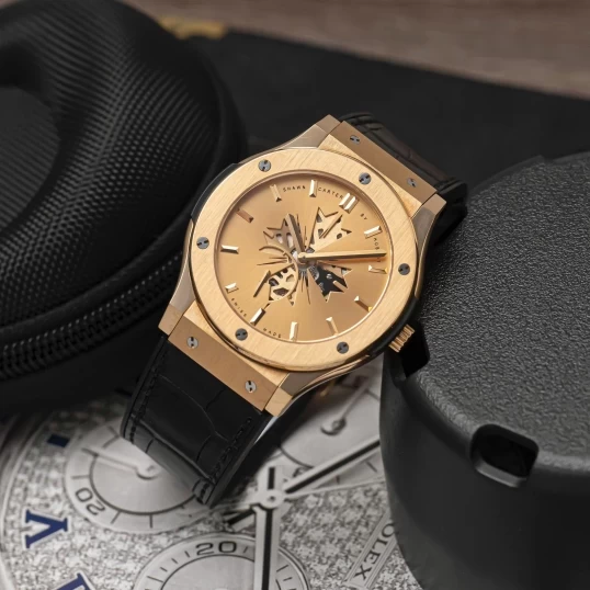 Hublot Classic Fusion Shawn Carter 45mm Ref. 515.VX.4001.LR.SHC13 - Skeleton Gold Dial