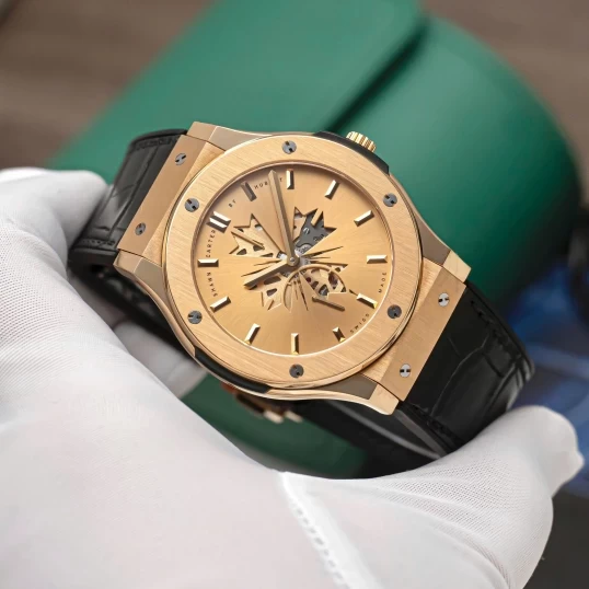 Hublot Classic Fusion Shawn Carter 45mm Ref. 515.VX.4001.LR.SHC13 - Skeleton Gold Dial