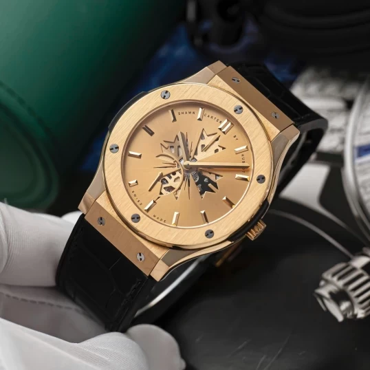 Hublot Classic Fusion Shawn Carter 45mm Ref. 515.VX.4001.LR.SHC13 - Skeleton Gold Dial