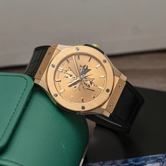 Hublot Classic Fusion Shawn Carter 45mm Ref. 515.VX.4001.LR.SHC13 - Skeleton Gold Dial