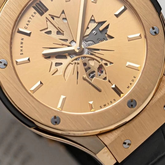 Hublot Classic Fusion Shawn Carter 45mm Ref. 515.VX.4001.LR.SHC13 - Skeleton Gold Dial