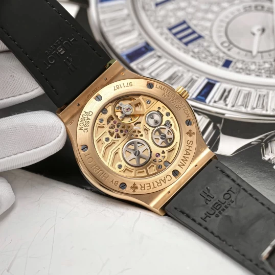 Hublot Classic Fusion Shawn Carter 45mm Ref. 515.VX.4001.LR.SHC13 - Skeleton Gold Dial