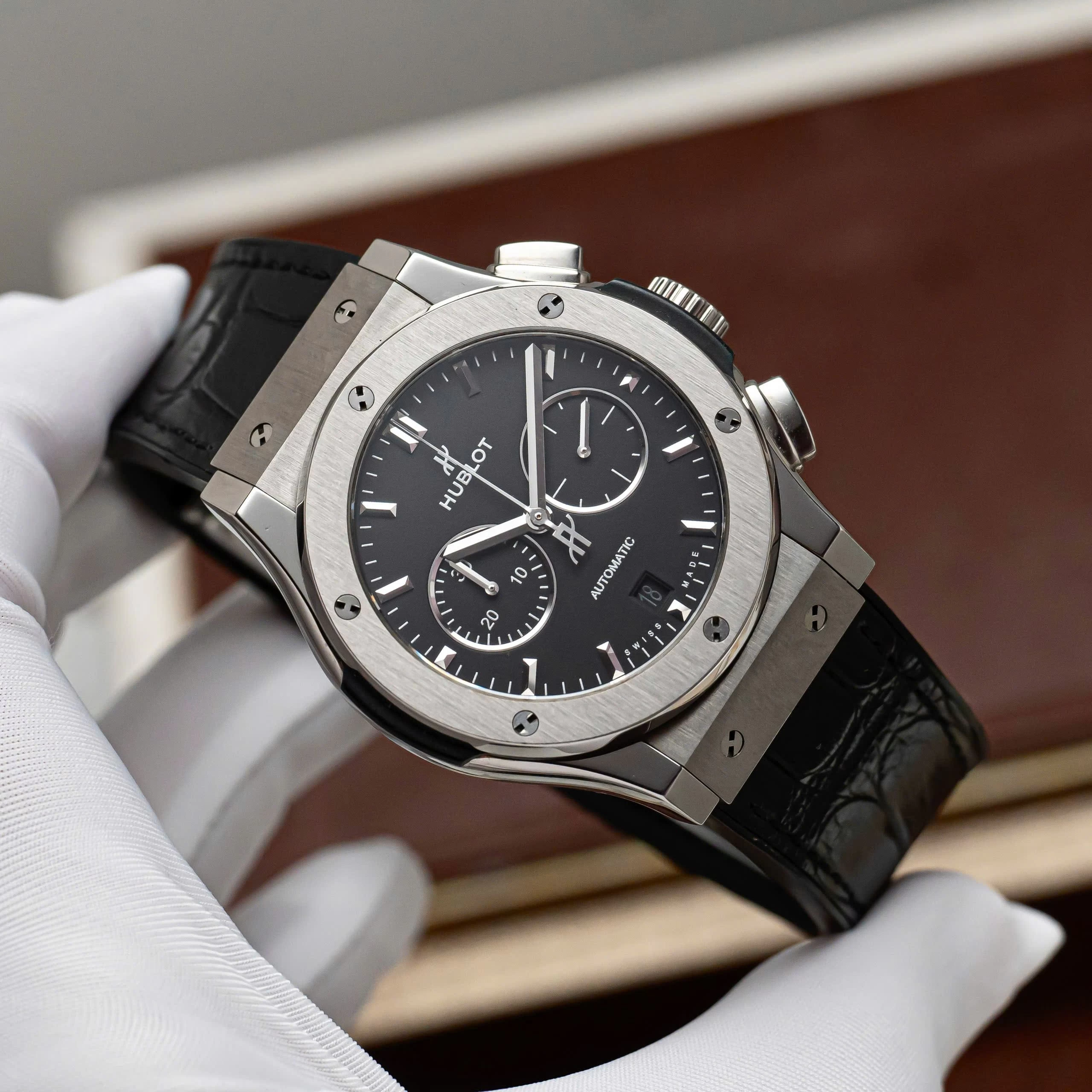 Hublot Classic Fusion Chronograph 42mm Ref. 541.NX.1171.LR – Black Dial