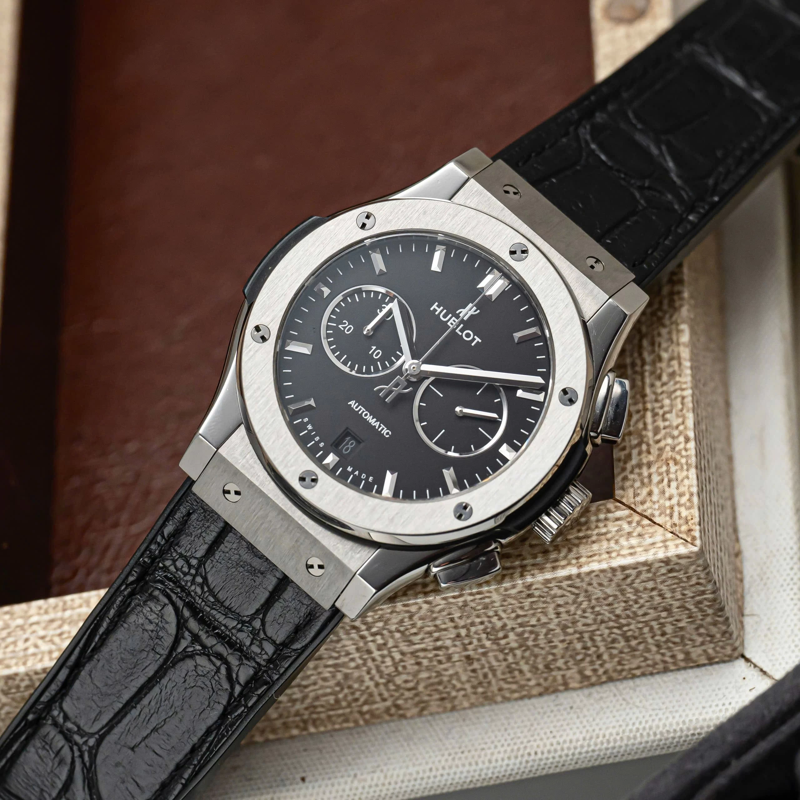 Hublot Classic Fusion Chronograph 42mm Ref. 541.NX.1171.LR – Black Dial