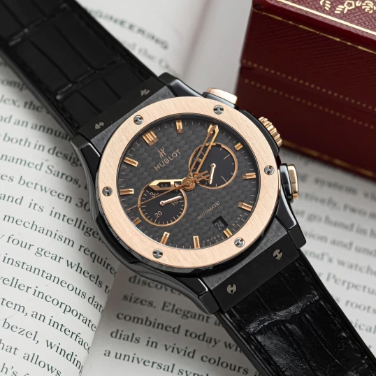 Hublot Classic Fusion Chronograph 42mm Ref. 541.CO.1780.RX – Carbon Dial