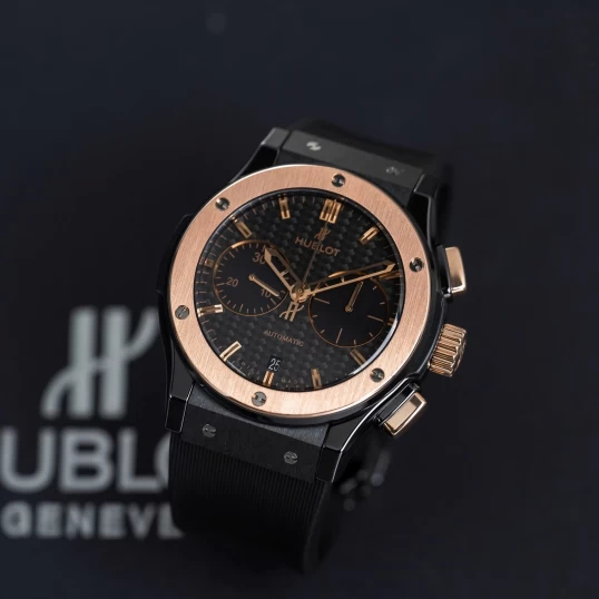 Hublot Classic Fusion Chronograph 45mm Ref. 521.CO.1780.RX – Carbon Dial