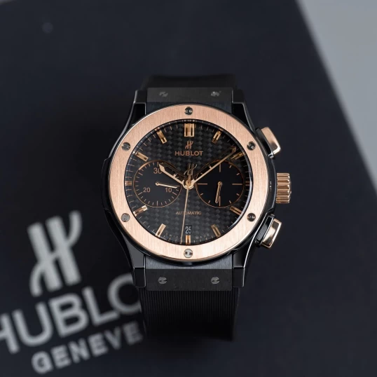 Hublot Classic Fusion Chronograph 45mm Ref. 521.CO.1780.RX – Carbon Dial