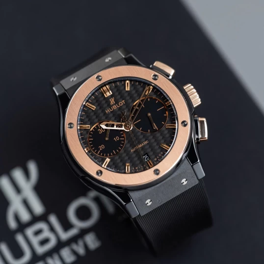Hublot Classic Fusion Chronograph 45mm Ref. 521.CO.1780.RX – Carbon Dial
