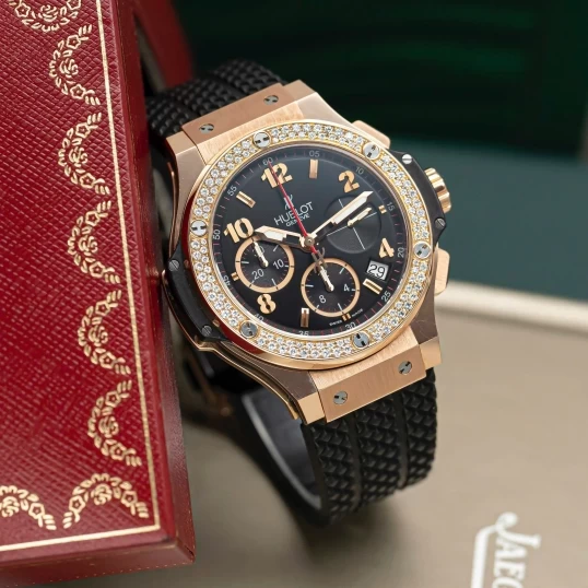 Hublot Big Bang King Gold 41mm Ref. 341.PX.130.RX.114 – Black Dial Diamond