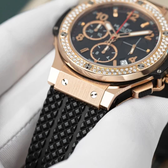 Hublot Big Bang King Gold 41mm Ref. 341.PX.130.RX.114 – Black Dial Diamond