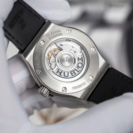 Hublot Classic Fusion 42mm Ref. 542.NX.1171.RX – Black Dial Diamond Bezel (Custom Diamond)