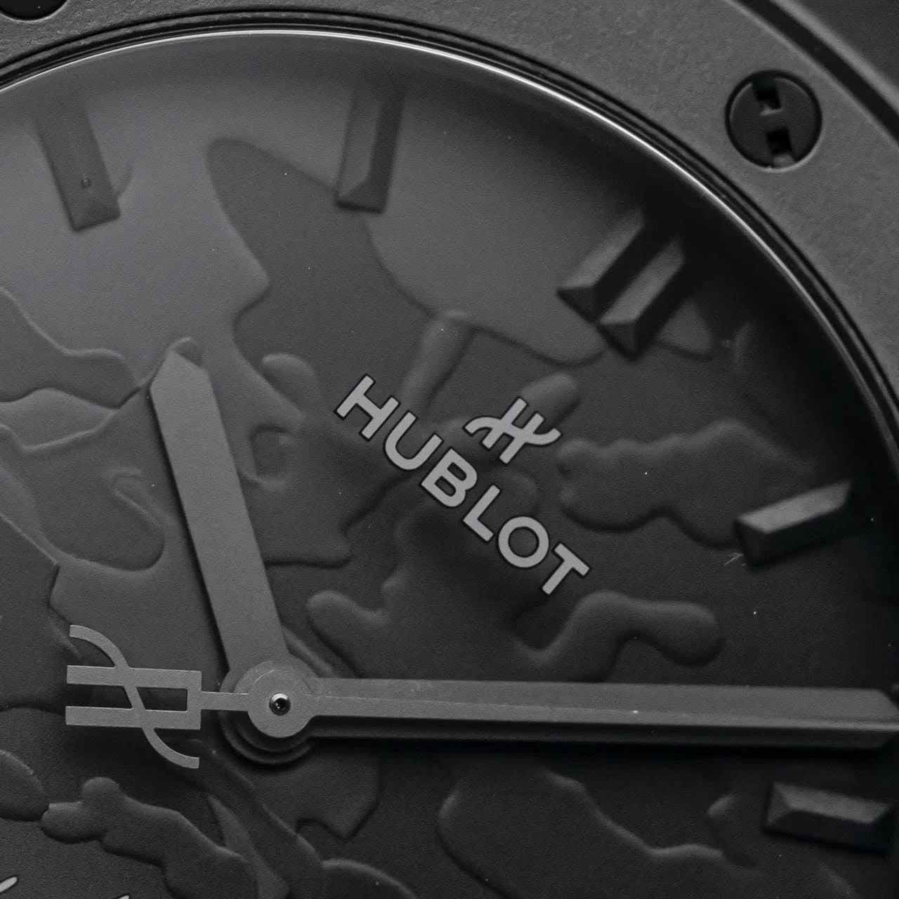 Hublot Classic Fusion Yohji Yamamoto All Black Camo 42mm Ref. 542.CI.6670.NR.YOY – Black & Grey Camo Dial