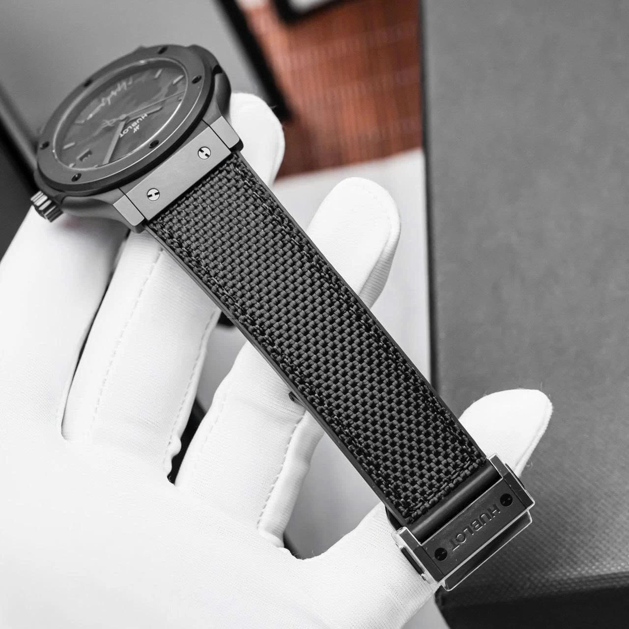 Hublot Classic Fusion Yohji Yamamoto All Black Camo 42mm Ref. 542.CI.6670.NR.YOY – Black & Grey Camo Dial