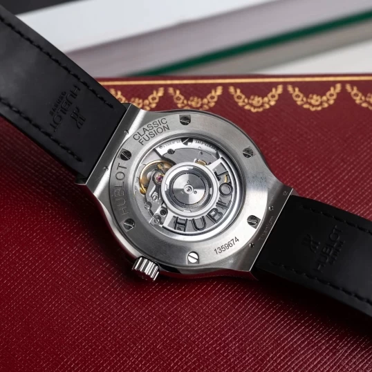 Hublot Classic Fusion 38mm Ref. 565.NX.1171.LR "Custom Diamond Bezel" – Black Dial